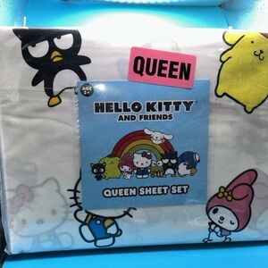 Hello Kitty and Friends Queen Sheet Set. New